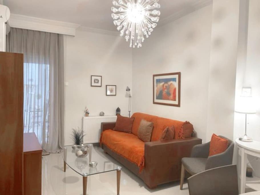 Crimson Suite: 1-Bedroom Apartment In Szaloniki Kültér fotó